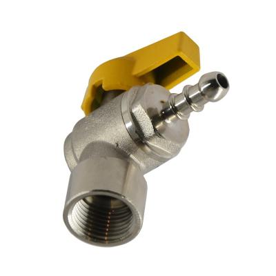 China General Reliable Supplier BSPT Thread China Brass Angle Valve for sale