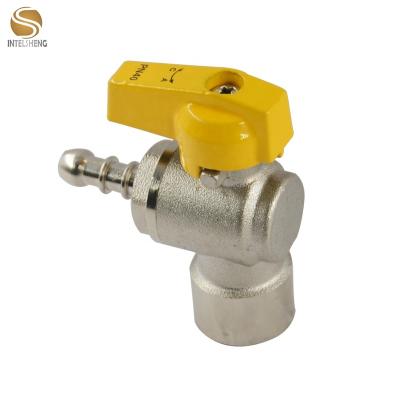 China General High Quality Brass Chrome Plated Vertical Gas Valve for sale