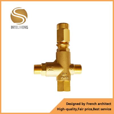 China Water Treatments Machinery Brass Material Equal Coupler Joint Adapter Brass Fitting for sale