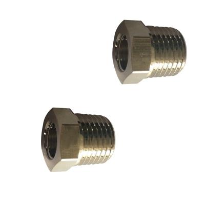 China injection nozzle copper fitting brass ferrule fitting to fit 1/4 6 mm brass fitting equal pipe for sale