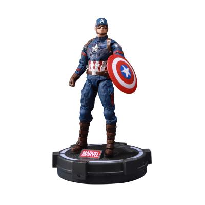 China MODEL TOY action number of Collectible Avengement Toy Ironman Model America Captain 7 inch superhero model for sale