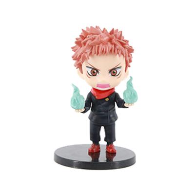 China Collectible Model Toy Cartoon Jujutsu Kaisen Anime Figures 6pcs Set Figure Collectible Toys for sale