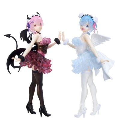 China Comic Toy Re: Life in a Different World of Angel Rem Demon Ram's Action Count Zero Anime Model Toy for sale