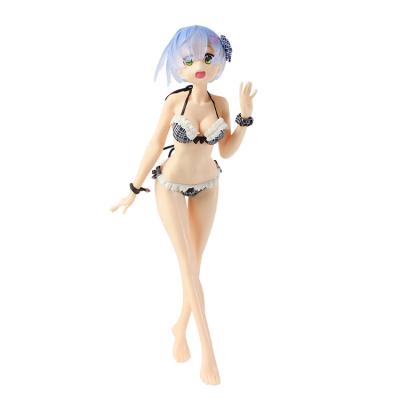 China Cartoon Toy Hot Japanese Anime Re: The Life of Zero Rem Model Swimsuit Action Figure Toy for sale