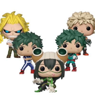 China Cartoon Toy Anime My Hero Academia Funko POP 247 249 371 372 373 374 action number Toys collectible model for sale