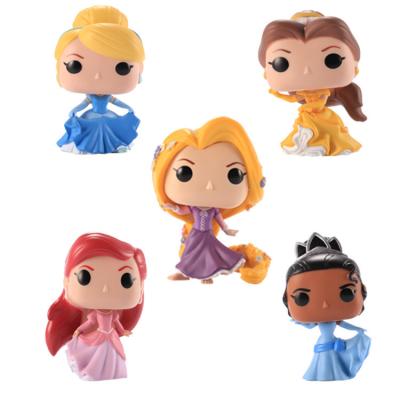 China BELLE #222 CINDERELLA #223 #224 Toys 10cm Collectible Model of Princess Action Figure #220 ARIEL #221 from Toy Funk Pop Disney Cartoon for sale