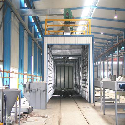 China industrial painting line automatic coating line spraying conveyor for sale