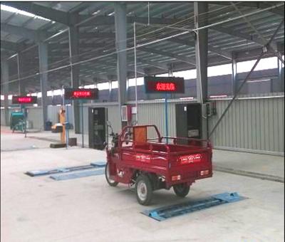 China Steel Tricycle Testing Line for sale