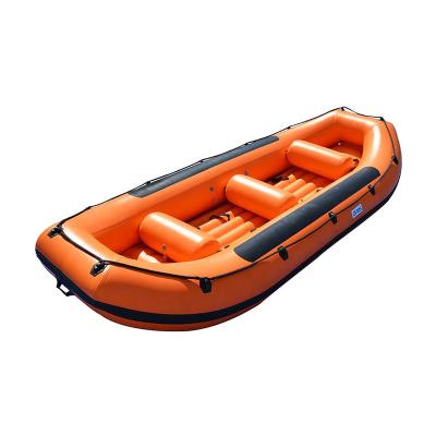 China Water Entertainment Weihai Factory PVC Inflatable Boat Outdoor Fishing Rubber Dinghy for sale