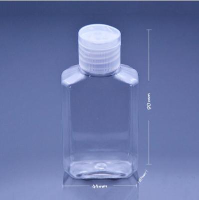 China BEAUTY PACKAGING 60ml PET hand sanitiser hel bottle for sale