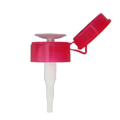 China Non Spill Plastic Nail Polish Remover Screw Dispenser Nail Pump For Plastic Bottle Nail Remover Pump for sale