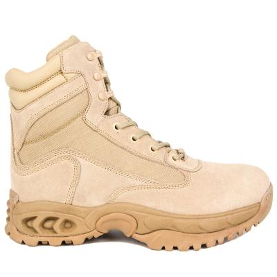 China Steel Toe Cow Leather Upper New Color Footware Army Military Tactical Desert Boot for sale