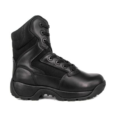 China Genuine Suede Cow Leather Steel Toe Military Style Tactical Boot For Sale for sale