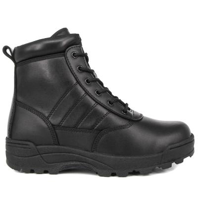 China Steel Toe Military Style Side Zipper Combat Steel Army Boots for sale