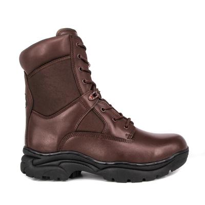 China Factory Price Military Style New Fashion Genuine Cow Suede Steel Toe Leather Tactical Boot for sale