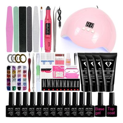 China Nail Art Wholesale 36w Nail Dryer Gel Uv Kit Uv Nail Lamp Supplies Art Salon Set Tools Kit For for sale