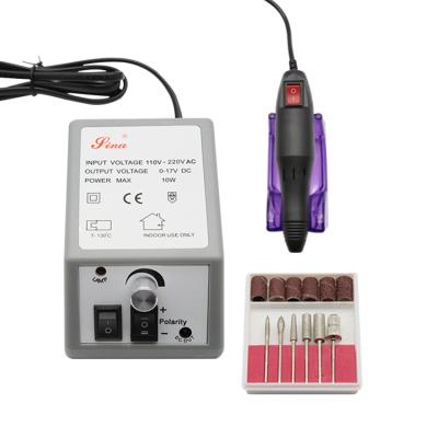 China 2021New Professional Nail Salon Product 20000rpm Rechargeable Portable Electric Manicure Nail Drill Yes for sale