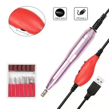 China Beauty Nail Drill Machine Electric Nail Drill Machine Electric Nail Art Salon Nail Drill Set for sale