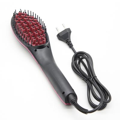 China Hotel Electric Ceramic Rise Hot Air Hair Dryer Brush With Comb for sale