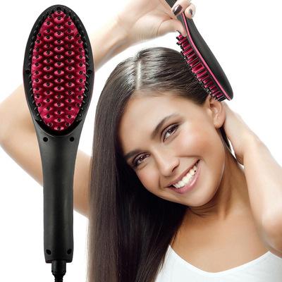 China Hotel hair dryer and volumiz lcd hot air spin brush for short hair for sale