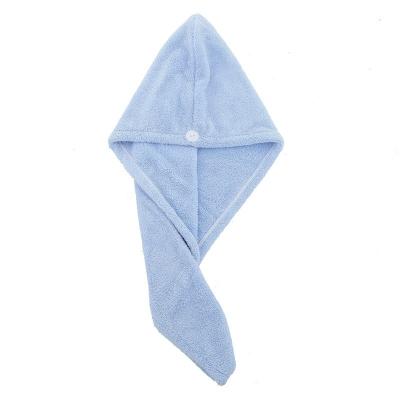 China Sustainable Microfiber Hair Towel Wrap for Women and Men Quick Dry Turban for Drying Curly, Long Thick Hair for sale