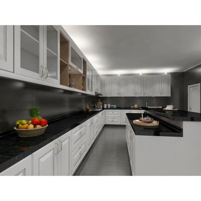 China Modular Modern Classic Design Kitchen Solid Wood Shaker Door Kitchen Cabinet for sale