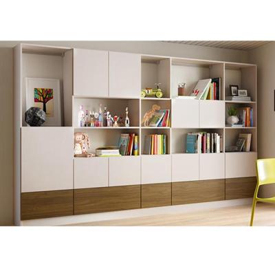 China Color (Size) Adjustable Open Melamine Laminate Style Wooden MDF Bookcase for sale