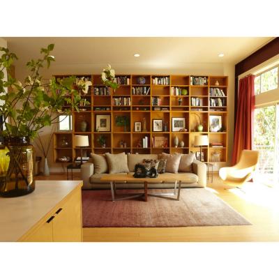 China Hot Sale Bookcase Use Shelf High Quality Solid Wood Bookcase(Height)Adjustable for sale