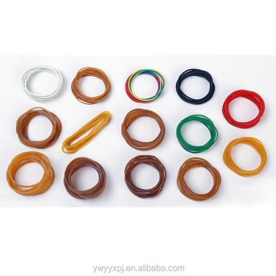 China Environmental friendly 1 in. elastic bands. diameter of bundle green hair for plant for sale