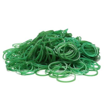 China 2022 Chinese suppliers hot selling environmentally friendly highly elastic and durable transparent green elastic band for sale