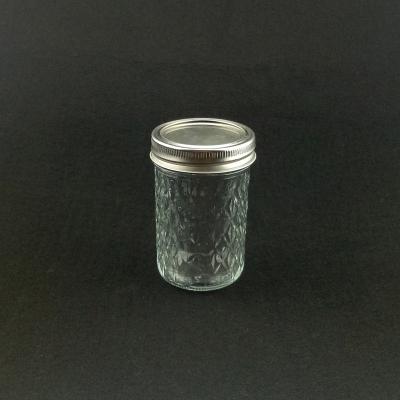 China Wholesale Freshness Keeping Regular Mouth 8oz Glass Mason Jar For Drinking for sale