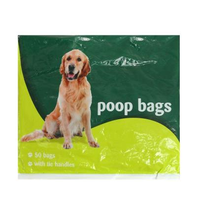 China Sustainable Custom Printing 100% Compostable Biodegradable Dog Poop Bags Eco Friendly Cornstarch Waste Bag With Epi for sale