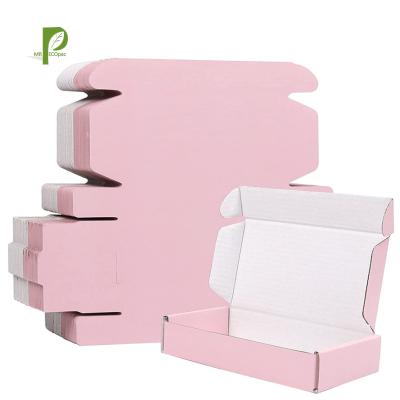 China Recycled Logo Mailer Paper Carton Corrugated Materials Custom Shipping Box for sale