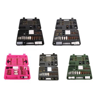 China Portable Wholesale Universal .22 .357 .40 .45 Cal 9mm Pistol Cleaning Kit Firearm Cleaning Kit Suitable For Most Calibers for sale