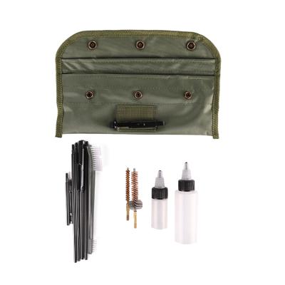 China Special use on AR15 M16 grade cleaning kit for military firearm cleaning with dual nylon brush for sale