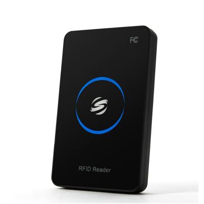 China RFID Card Read SYC R80C Wholesale USB 125Khz RFID Reader Long Range Smart Card NFC Reader USB Card Reader for sale