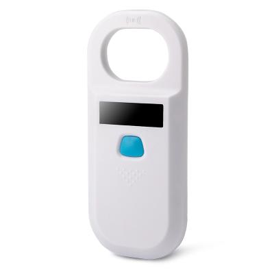 China Portable Handheld Animal Reader 134.2Khz Pet Chip Scanner Animal Tag Card Reader 128 Lines for sale