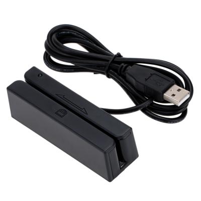 China Read Track Width: 1.5mm USB RS232 Interface Magnetic Stripe Card Reader Magnetic Stripe Card Reader for sale