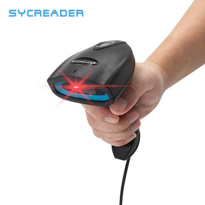 China High quality handheld 2D barcode scanner supermarket CMOS qr code reader wired barcode scanner A4 for sale