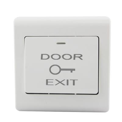 China Plastic Door Wall Door China Manufacturer Plastic Push Bottom Release Door Exit Switch For Access Control for sale