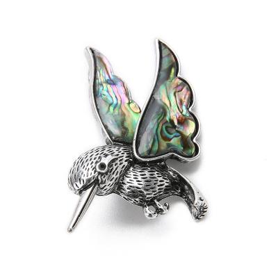 China ALLOY Fashion Bob Pendant Alloy Retro Woodpecker Pins DIY Animal Hand Brooch Accessories for sale