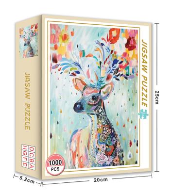 China Adult Puzzle Educational Toy 50*70 Cm Big Piece for sale