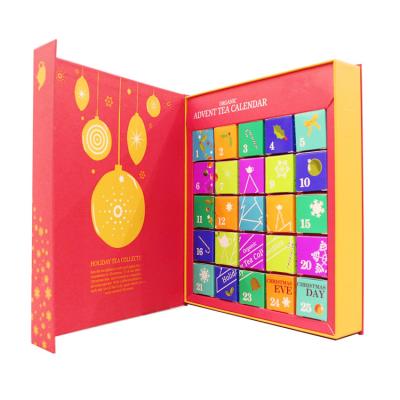 China Handmade Custom Design Advent Calendar Box For Tea for sale