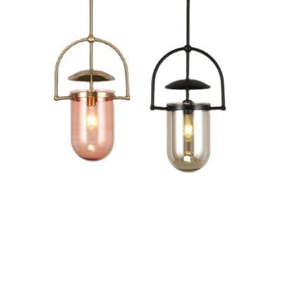 China Factory Direct Modern Suspend Led Modern Pendant Lamp Kitchen Lead Glass Pendant Light for sale