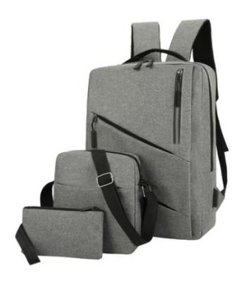 China Three-piece backpack leisure three-piece suit PU business innovation outdoor three-piece bag for sale