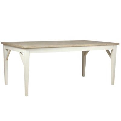 China KD Vintage Design Convertible Wrapping Furniture Square Shape Rustic Dining Table for sale