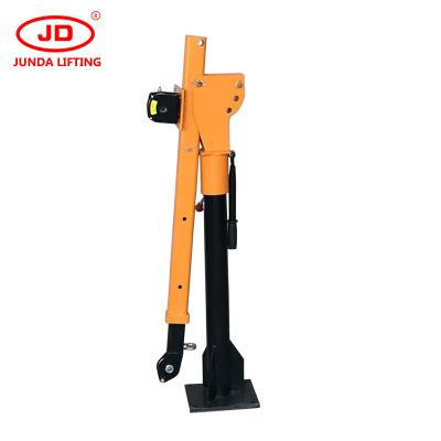 중국 TRUCK CRANE China Factory Supplier 100-500KG Mini Electric Hoist DC12V Electric Winch Vehicle Mounted Crane 판매용