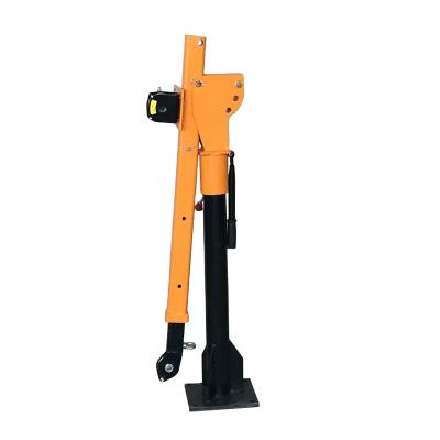 China Portable and Easy Operation 100-500KG Mini Crane DC12V Electric Electric Winch TRUCK CRANE Vehicle Mounted Crane for sale