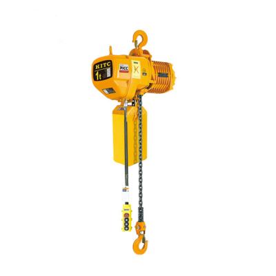 China Construction Hoist Factory Supply Electric Chain Hoist / Low Price Chain Pulley Block Fixed 1 Ton Electric Chain Hoist 75 Ton zu verkaufen