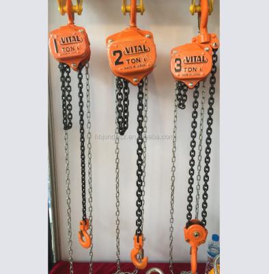 China High quality construction crane with best price HSZ-VT 2 ton essential hand chain block for sale